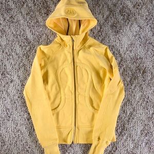 Lululemon Yellow Zip Up